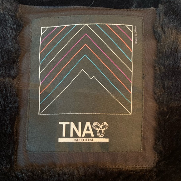 TNA Aritzia black winter jacket - Picture 6 of 10